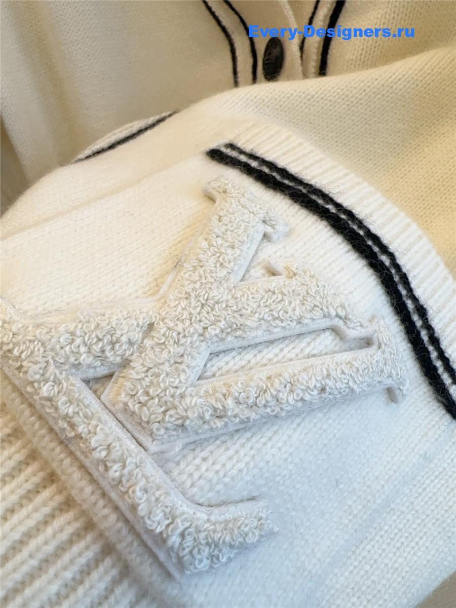 l0vis Vvtt0n stripe accent cardigan