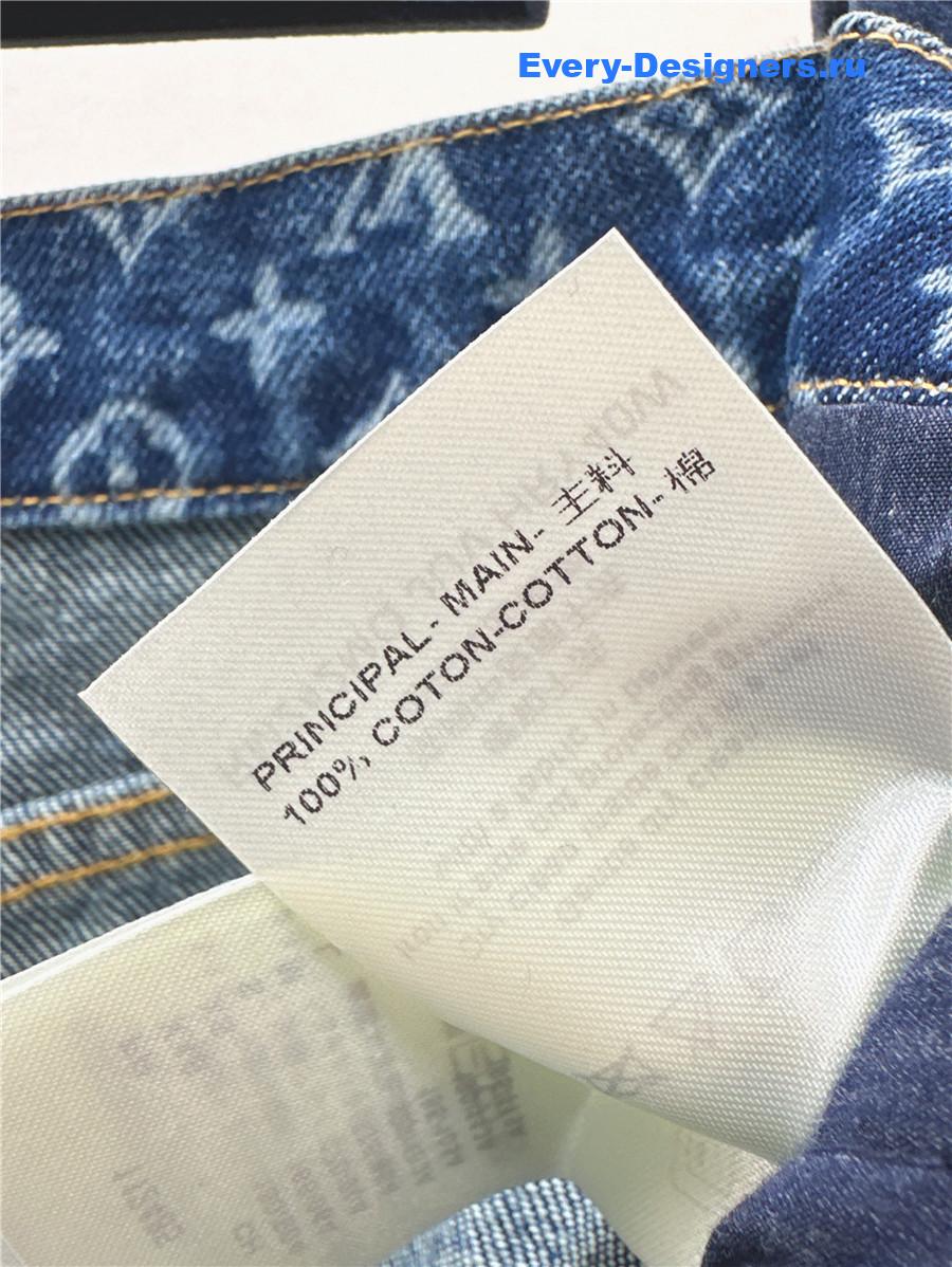 l0vis Vvtt0n monogram flared jeans