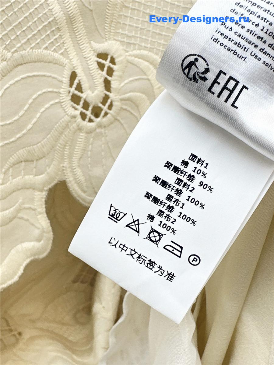 Va1e*ntin0 floral embroidered vest dress