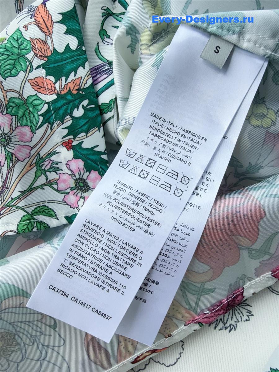 Gvc*1 printed silk shirt