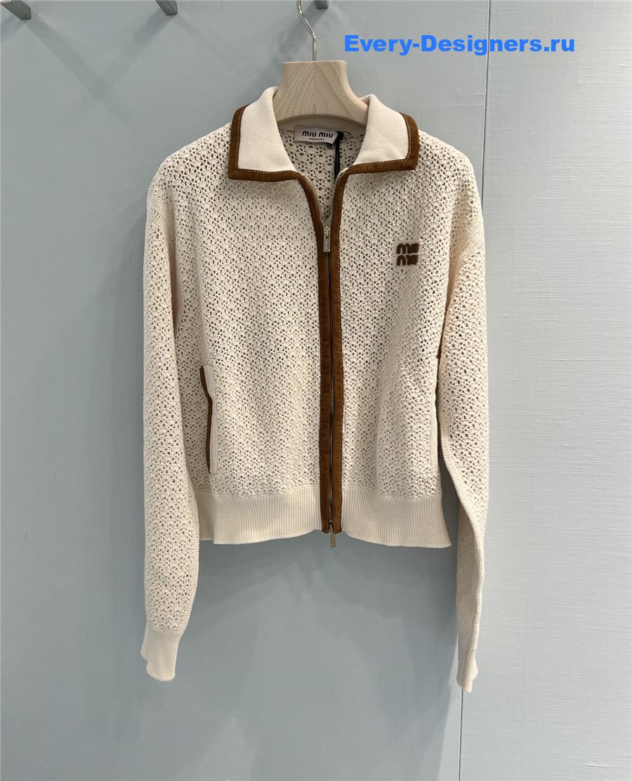 Miu Miu Crochet Cardigan