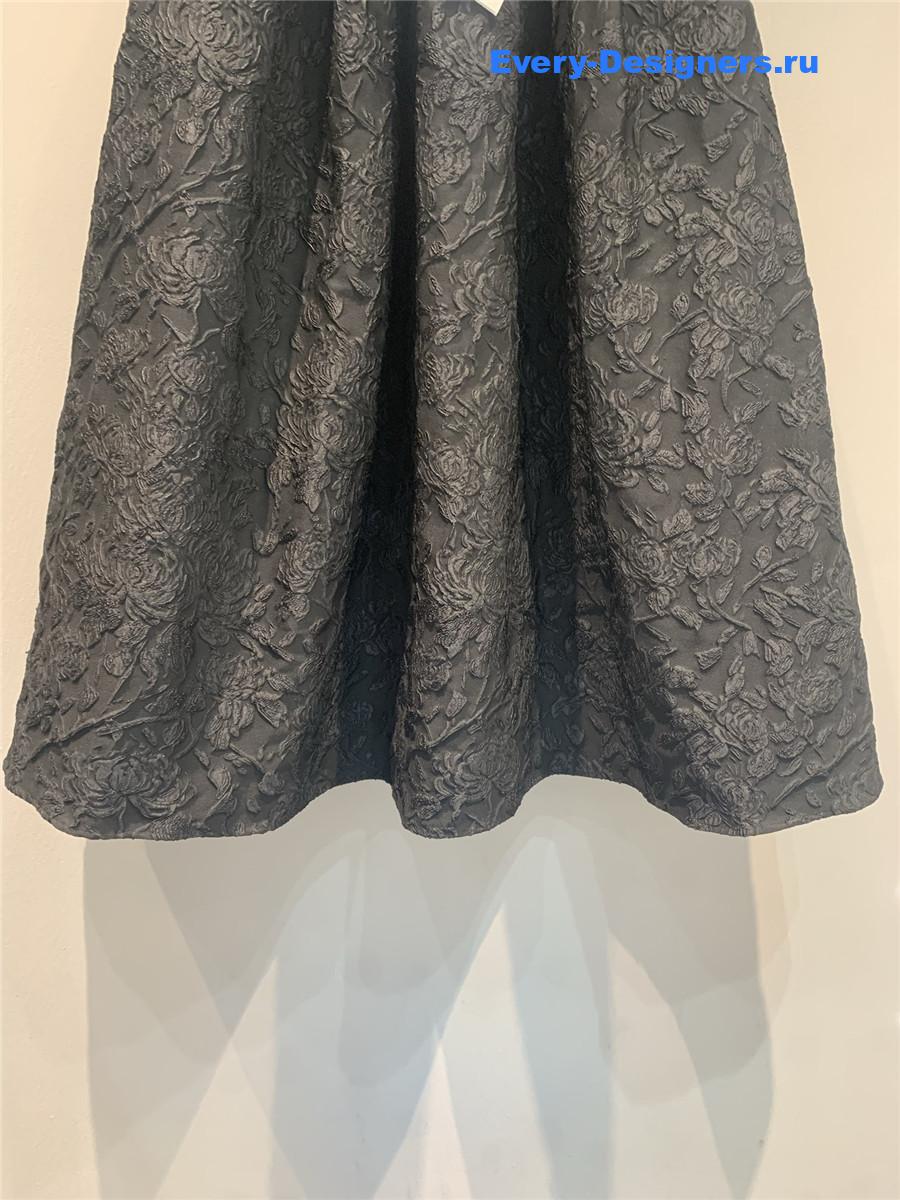 D10r vintage pleated maxi skirt