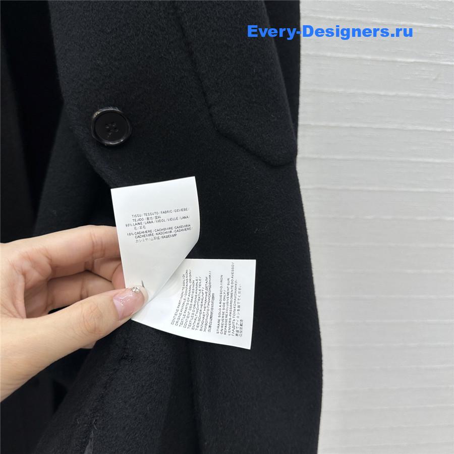 Pra*a bull denim shirt black