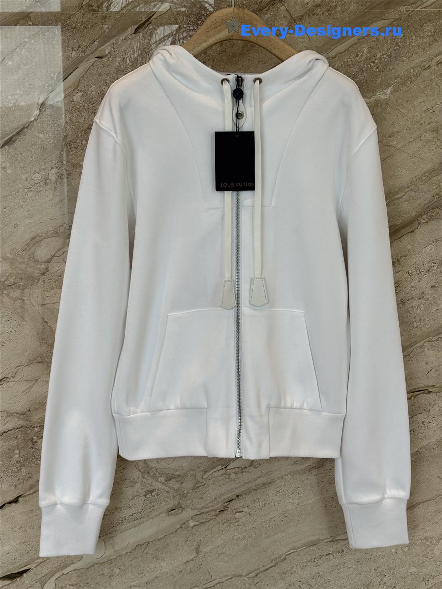 l0vis Vvtt0n white leather accent hoodie sets