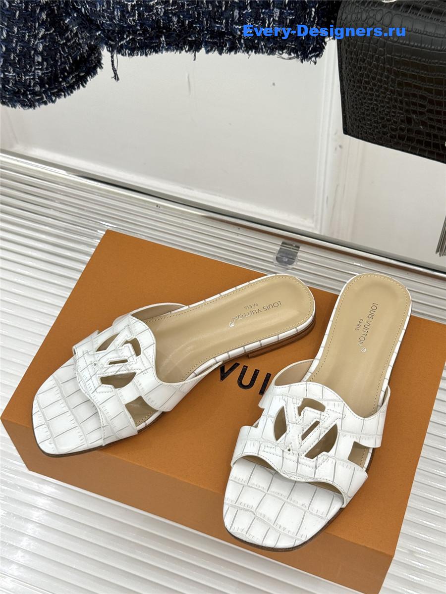 l0vis Vvtt0n lv isola white mules