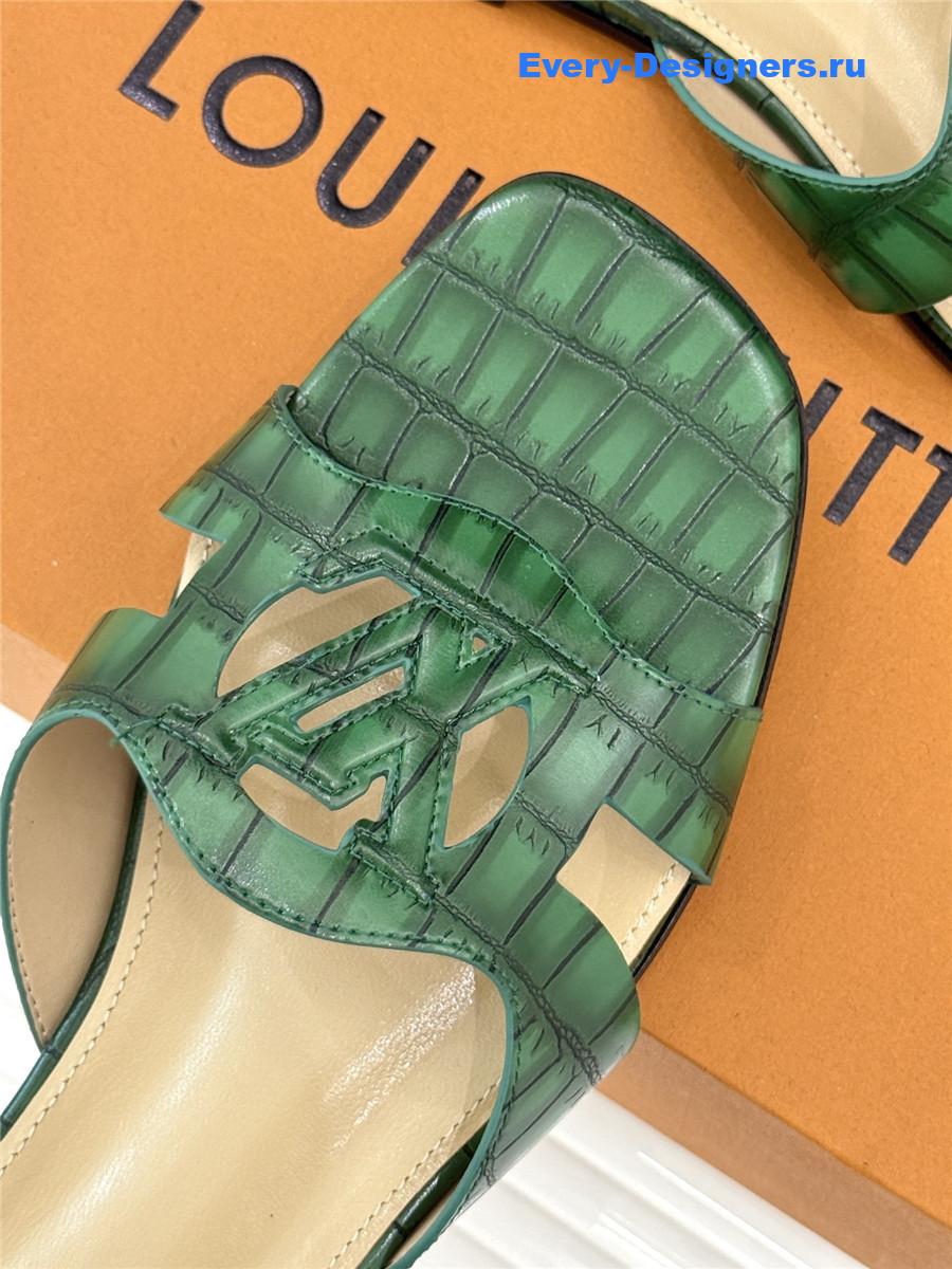 l0vis Vvtt0n lv isola green mules