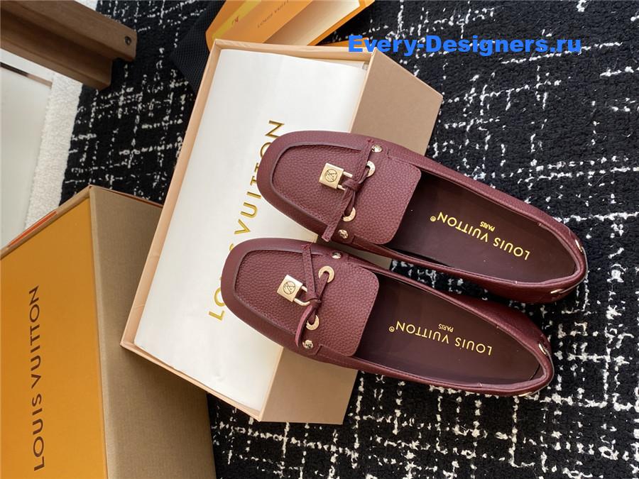 l0vis Vvtt0n gloria burgundy loafers