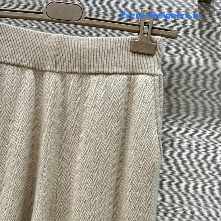 L0r0 P1ana zip beige cashmere suit