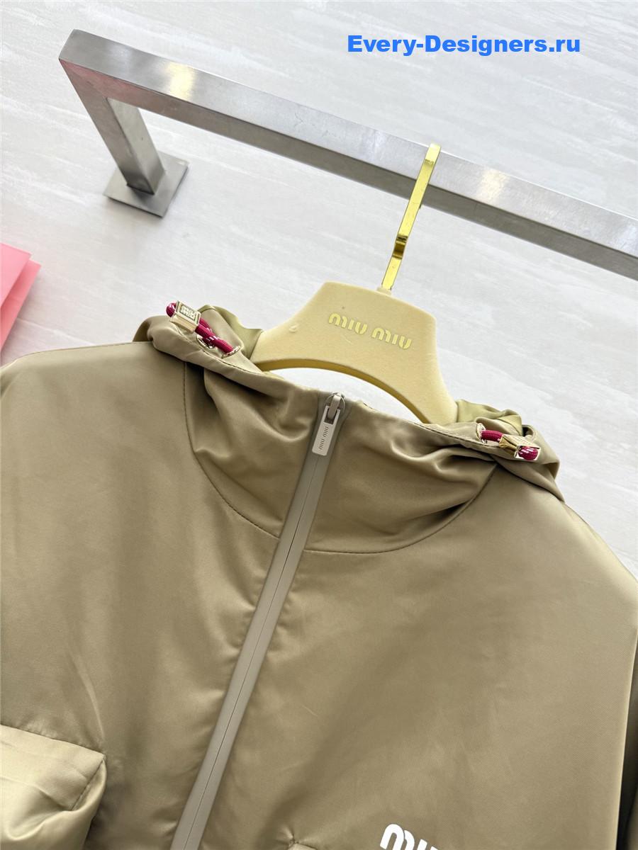 Miu Miu Technical Blouson Jacket