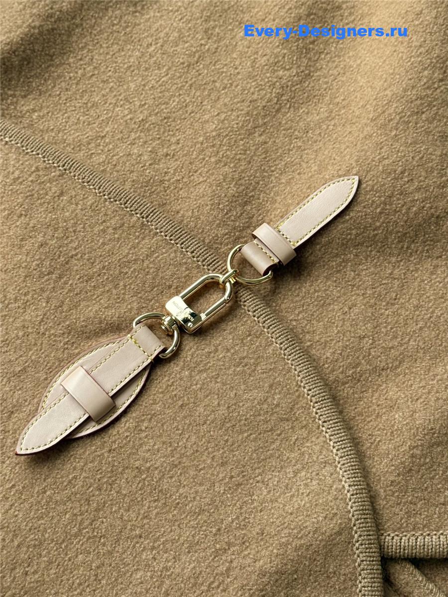 l0vis Vvtt0n brown cape coat