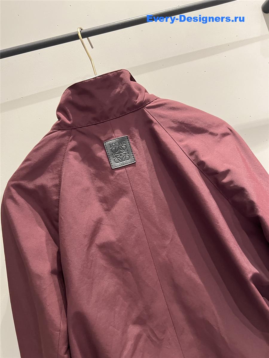 L0ew* lamb skin bomber jacket