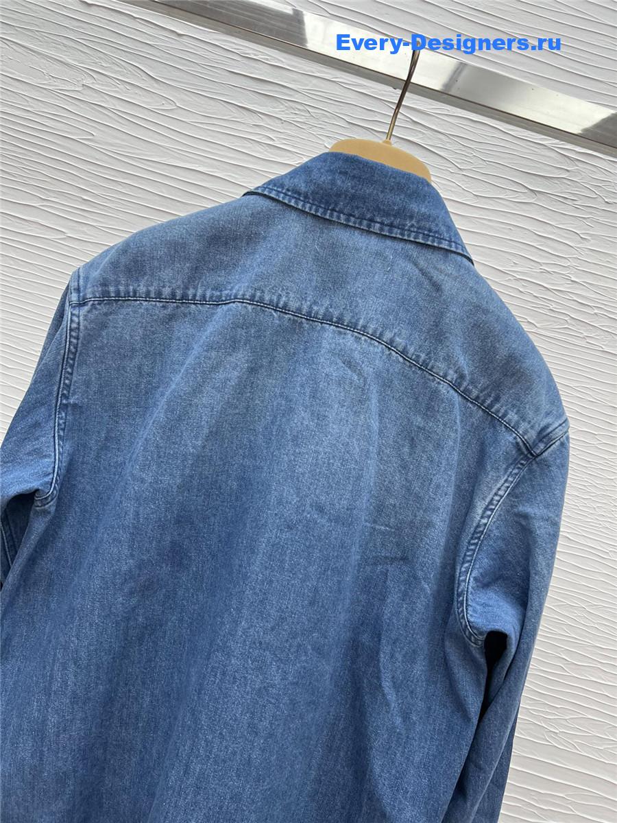 Miu Miu Women’s Chambray Denim Shirt