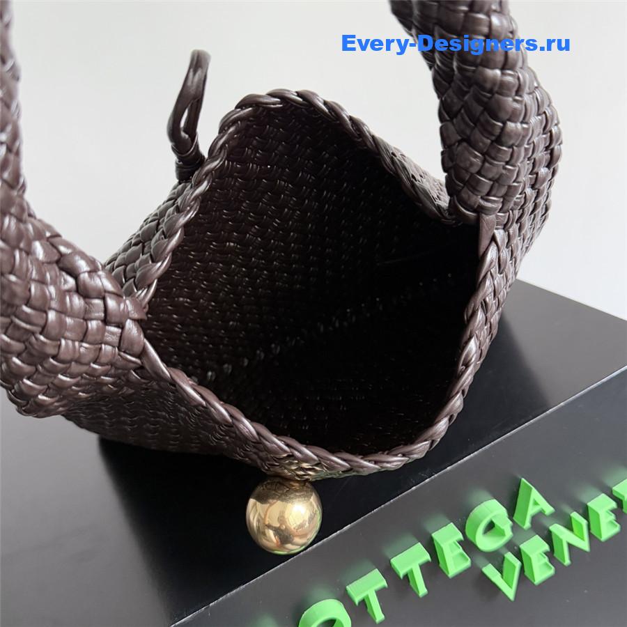 b0tt*ga Ven*ta tosca intreccio leather shoulder bag