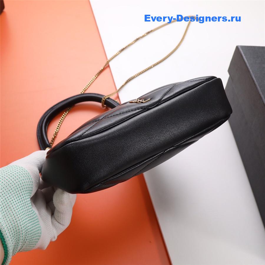 Sa1nt Lau*nt sade shoulder bag in black