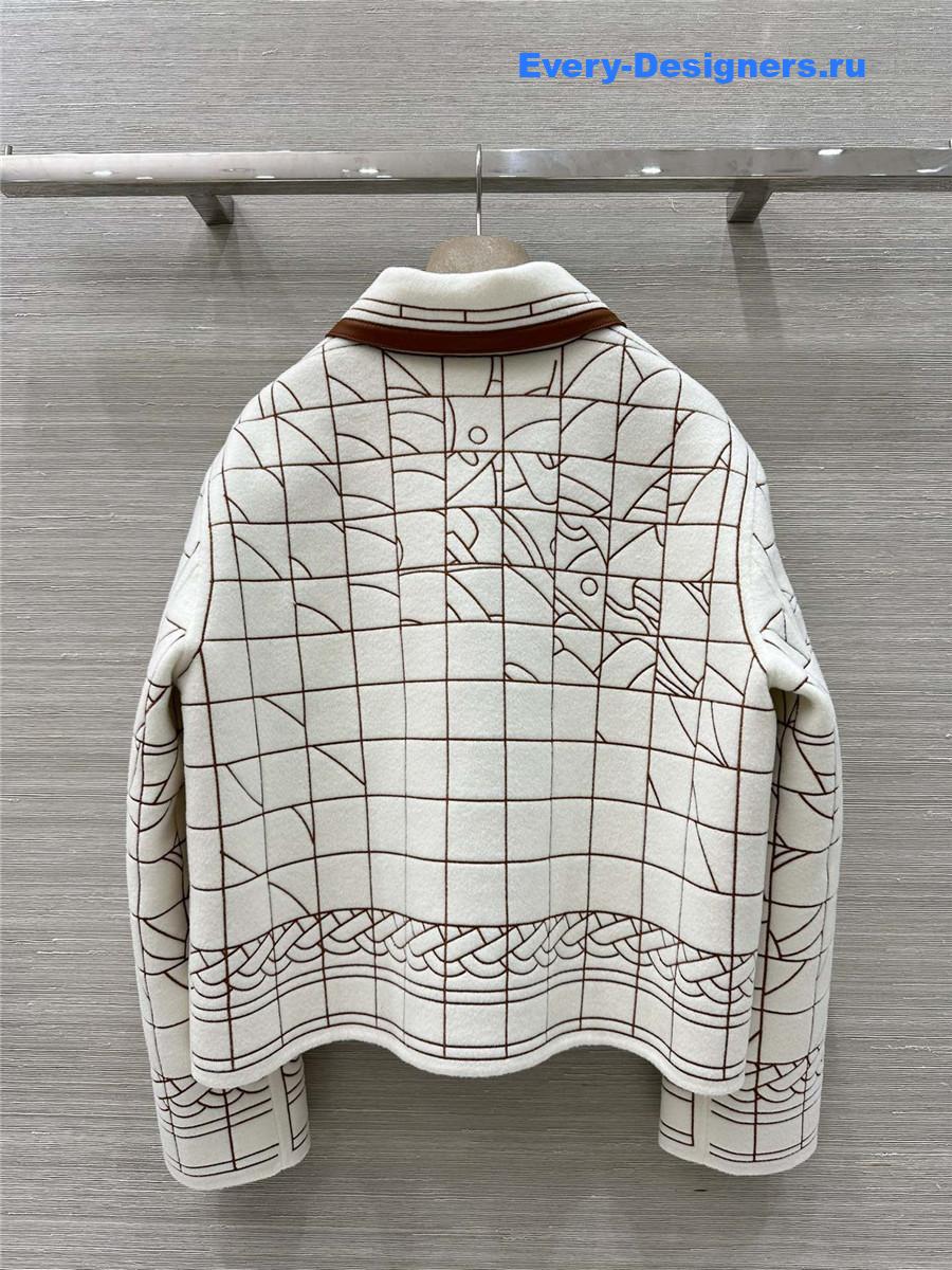 H**me5 double cashmere coat