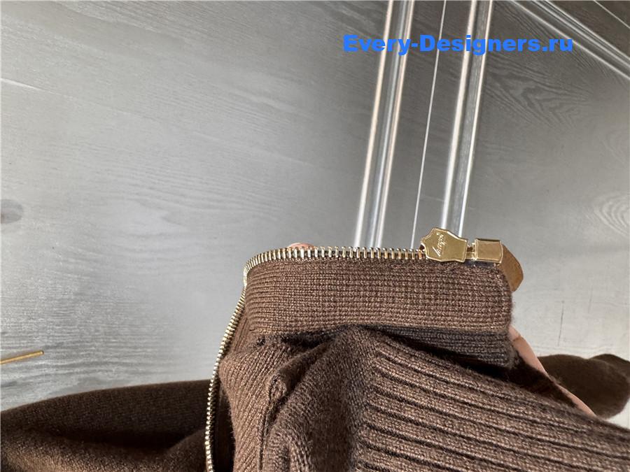 Miu Miu Dark Brown Cashmere Cardigan