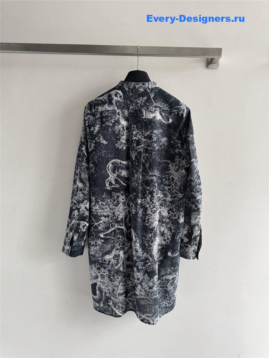 D10r animal jungle print shirt