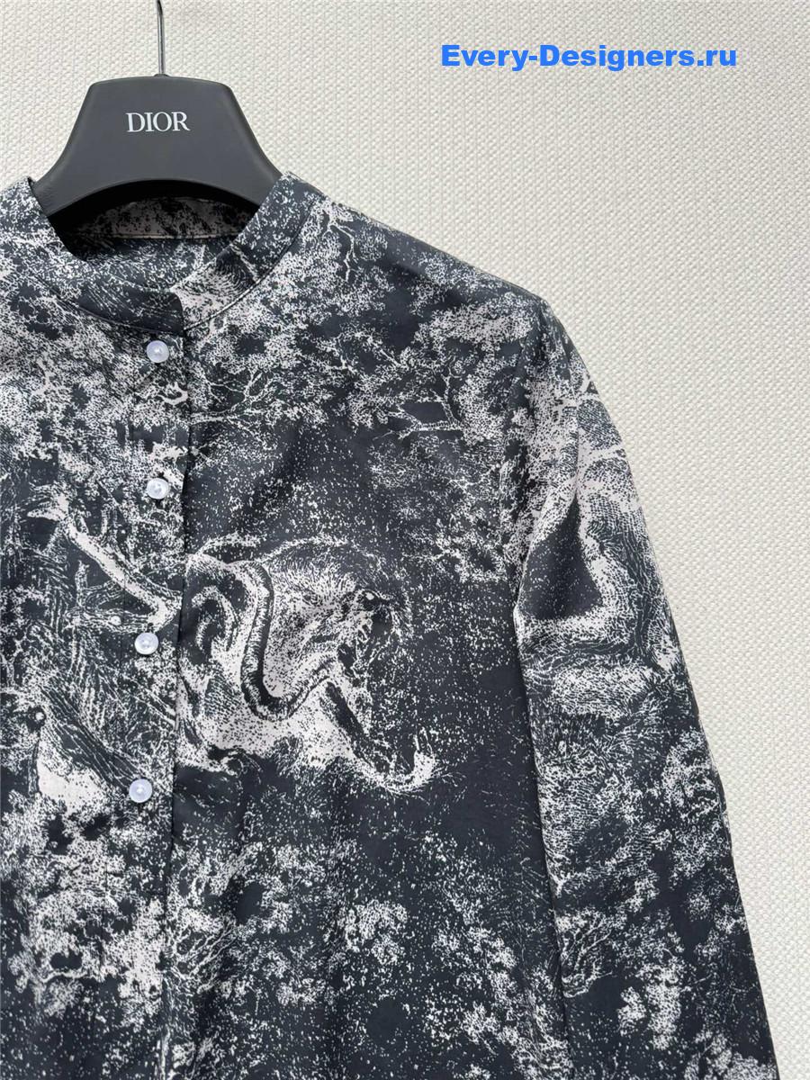 D10r animal jungle print shirt