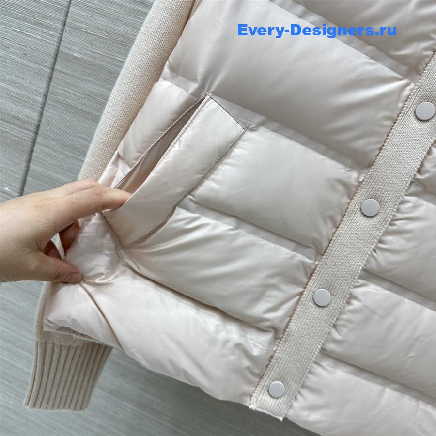 L0r0 P1ana beige besset down vest