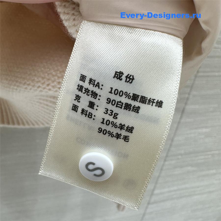 L0r0 P1ana beige besset down vest