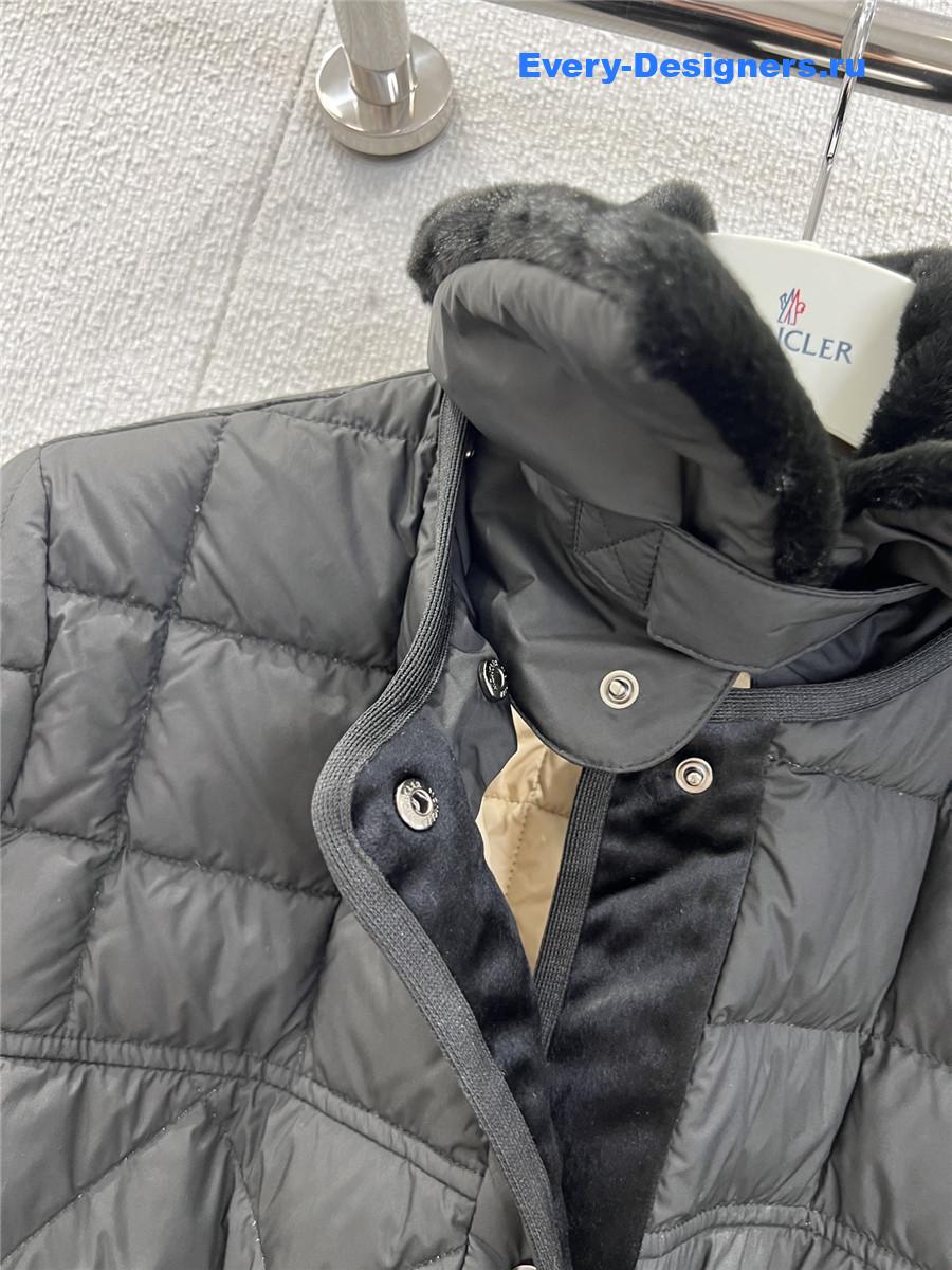 Moncler Black Cygne Down Jacket