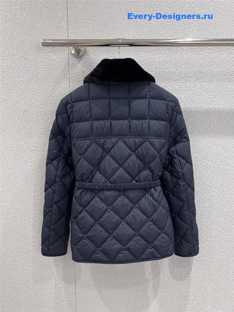 Moncler Dark blue Cygne Down Jacket