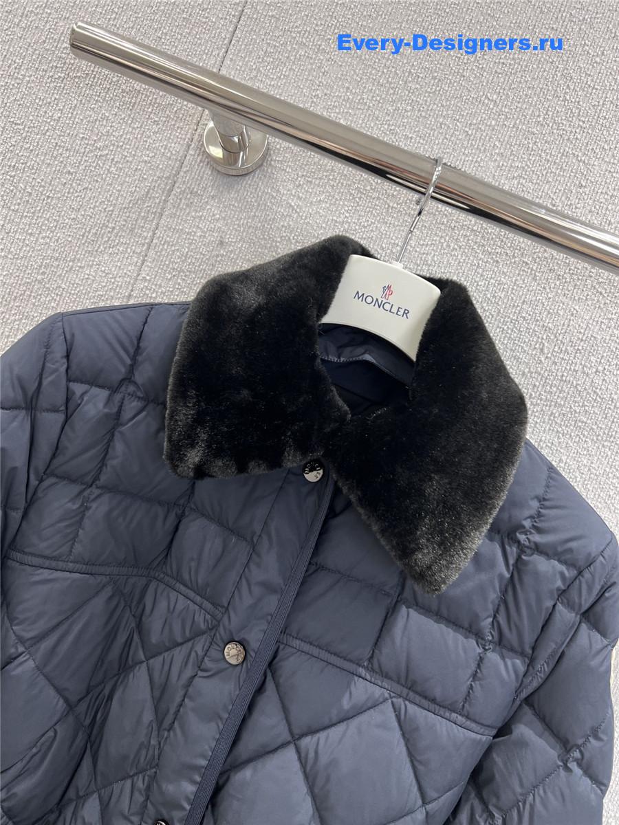 Moncler Dark blue Cygne Down Jacket