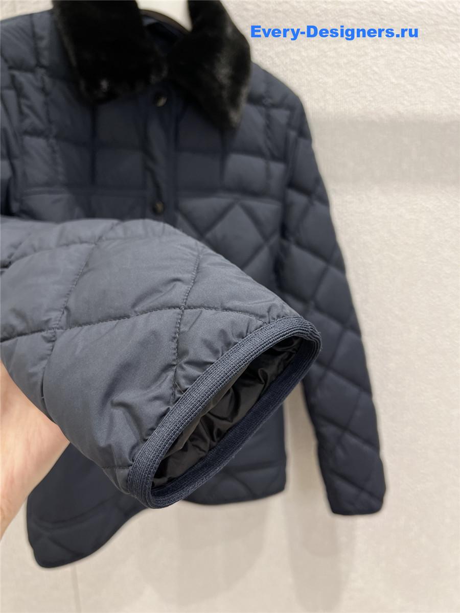 Moncler Dark blue Cygne Down Jacket