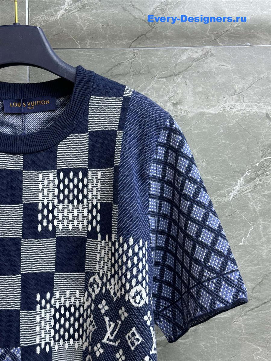 l0vis Vvtt0n short-sleeved knitted crewneck