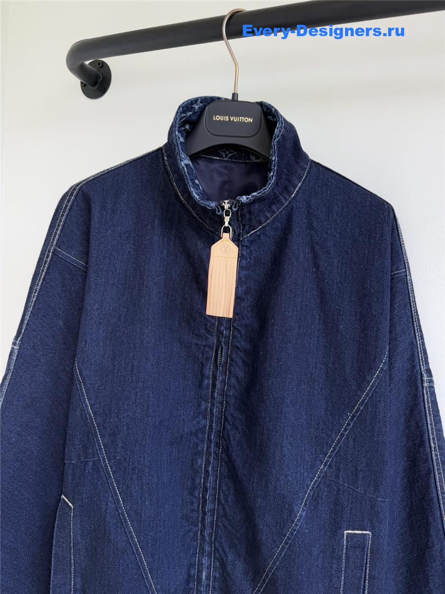 l0vis Vvtt0n denim zip-up jacket