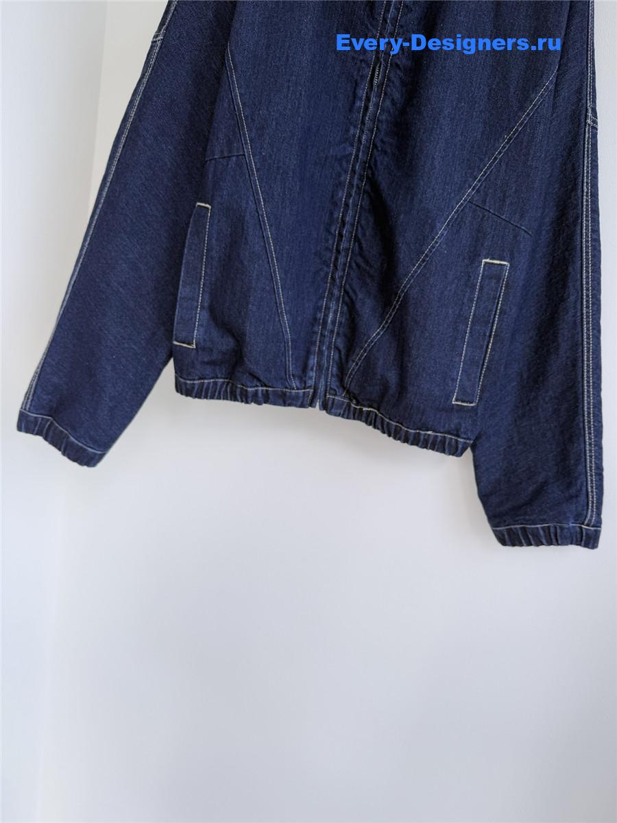 l0vis Vvtt0n denim zip-up jacket