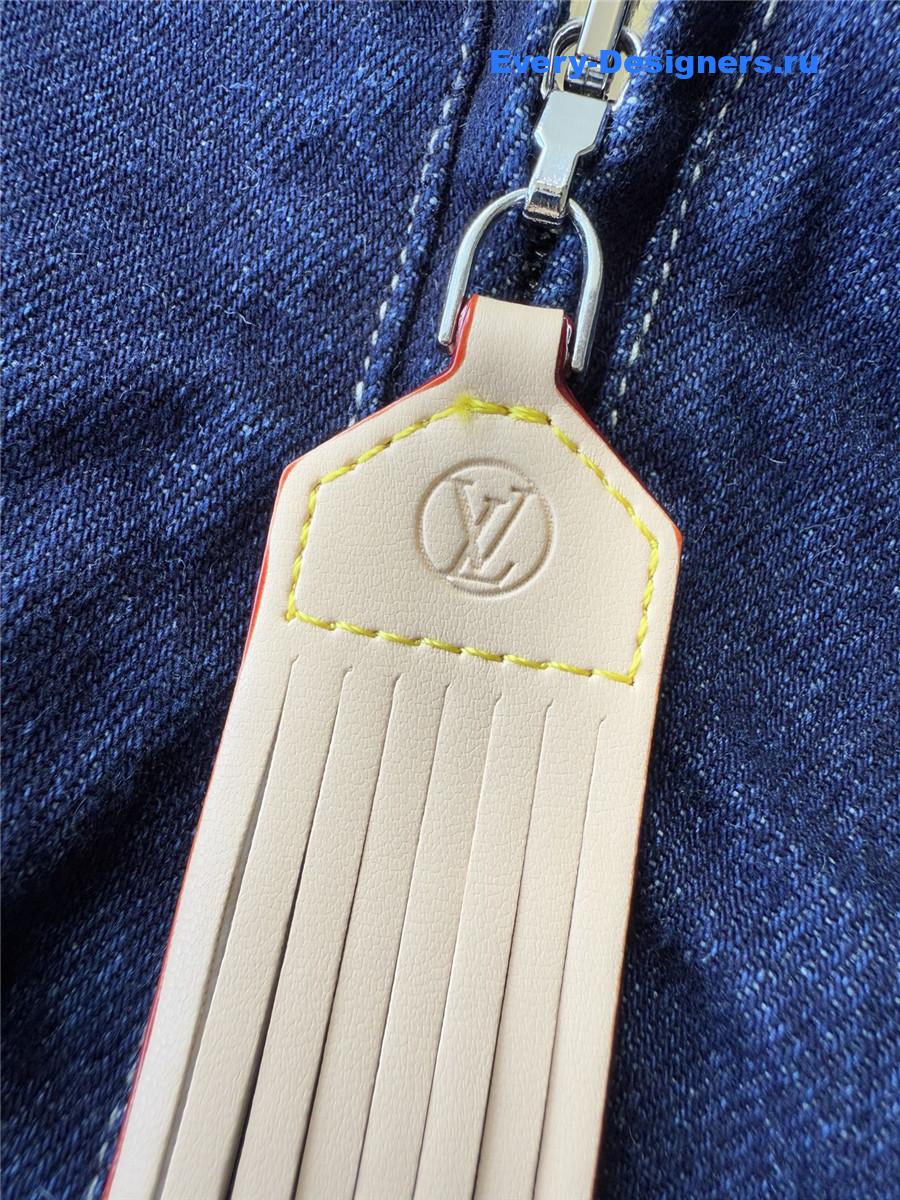 l0vis Vvtt0n denim zip-up jacket