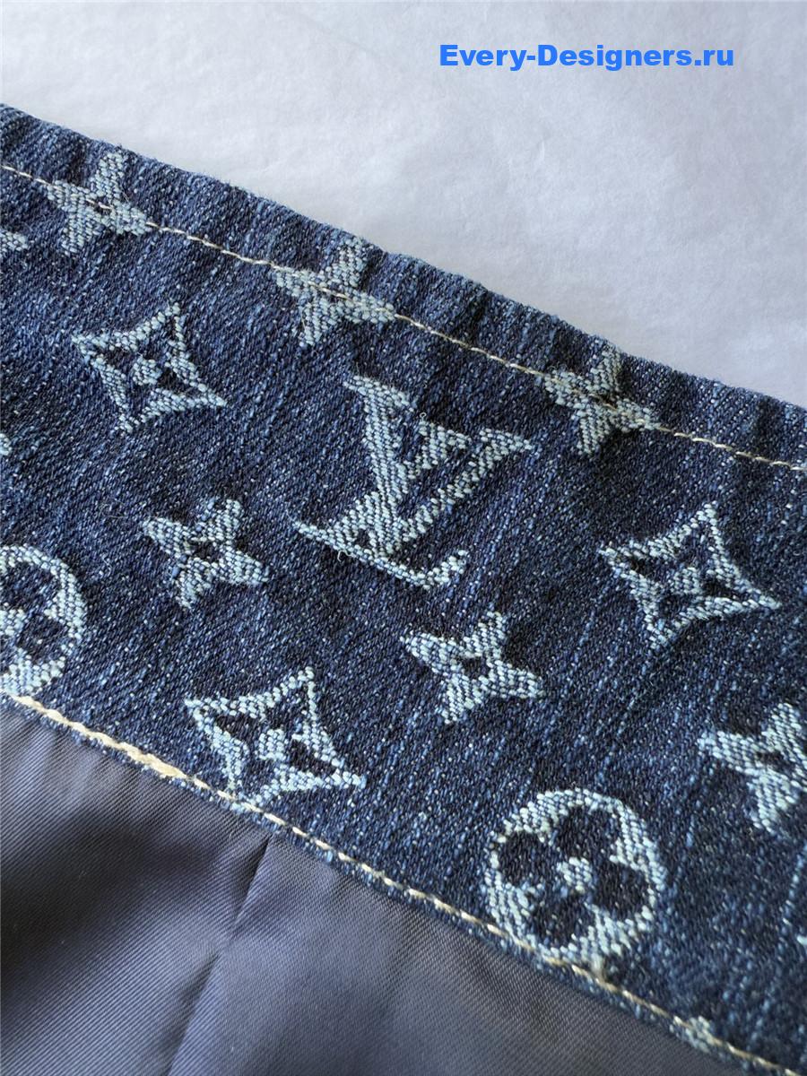 l0vis Vvtt0n denim zip-up jacket