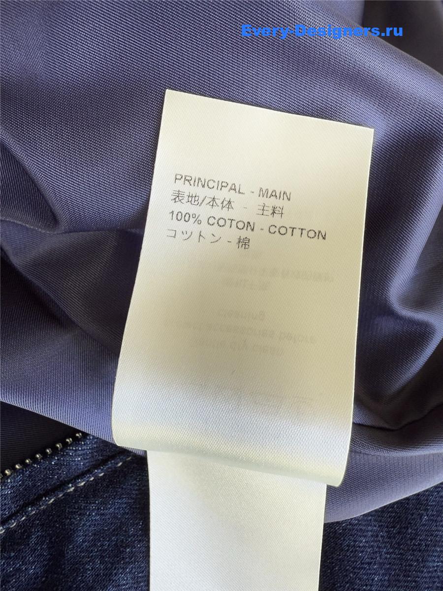 l0vis Vvtt0n denim zip-up jacket