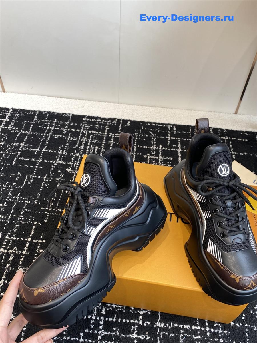 l0vis Vvtt0n lv archlight 2.0 sneaker in black