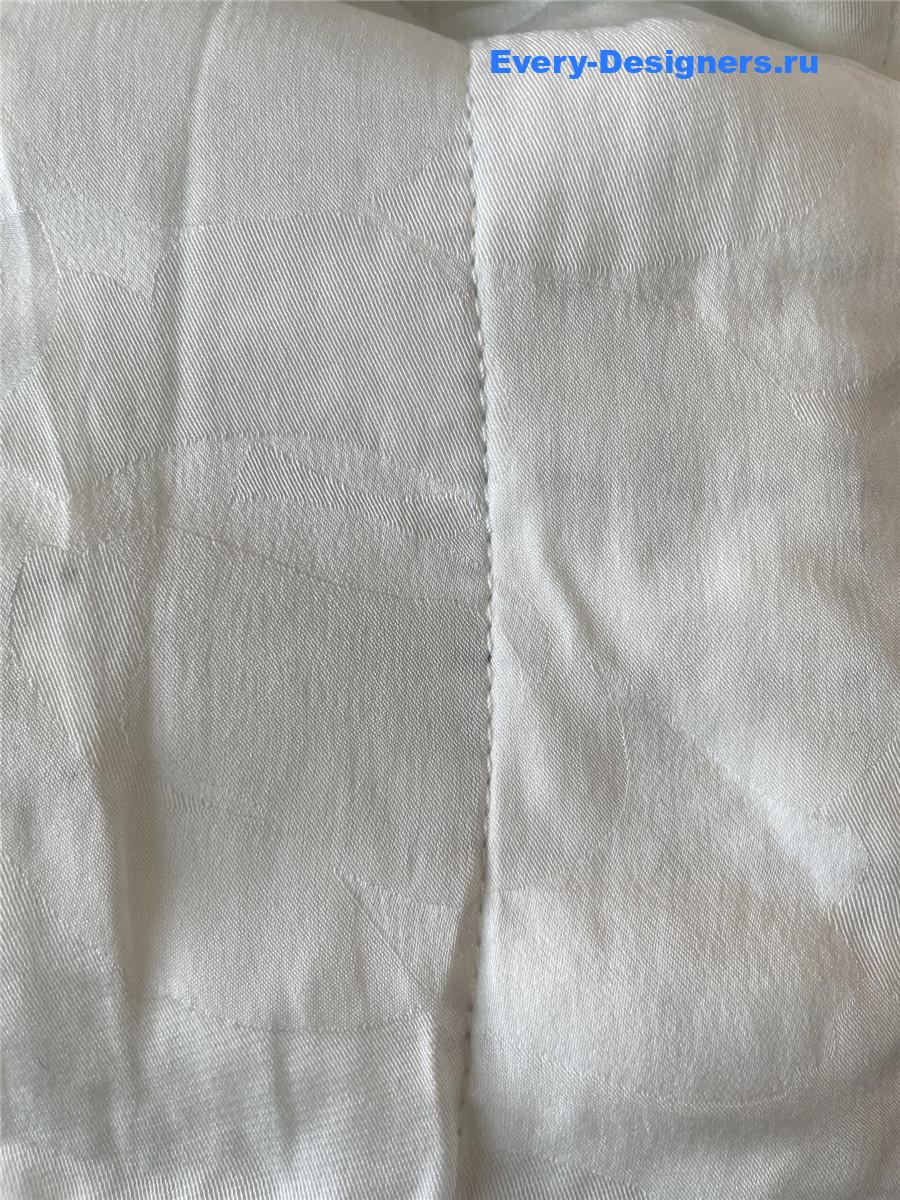 Ch**el white cropped tweed jacket