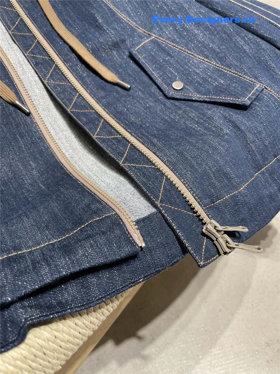 BC Navy Denim Hoodie