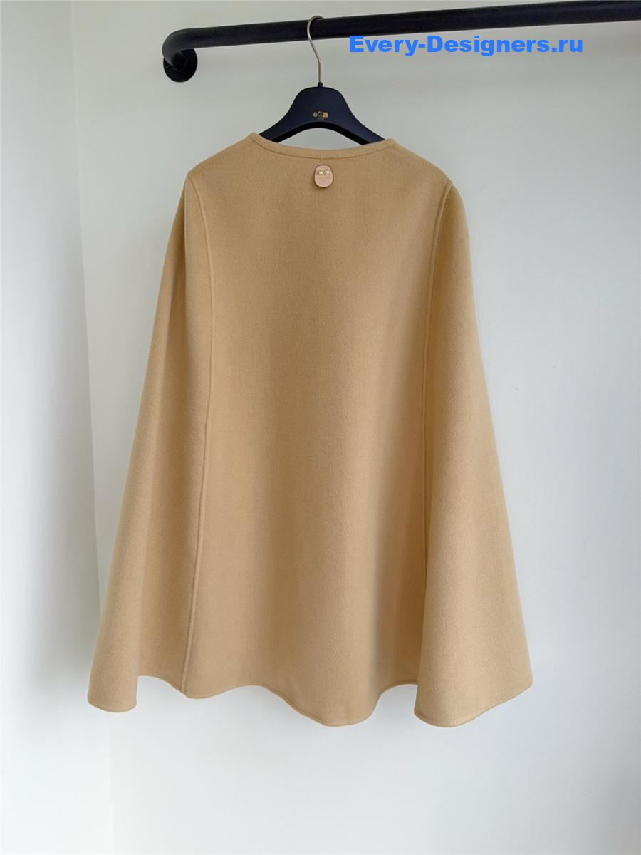 l0vis Vvtt0n beige cape coat