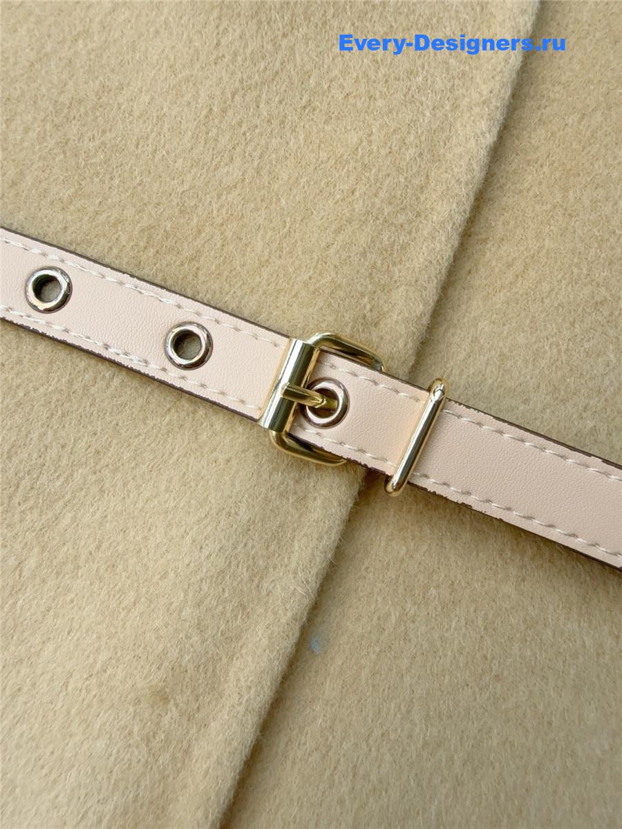 l0vis Vvtt0n beige cape coat