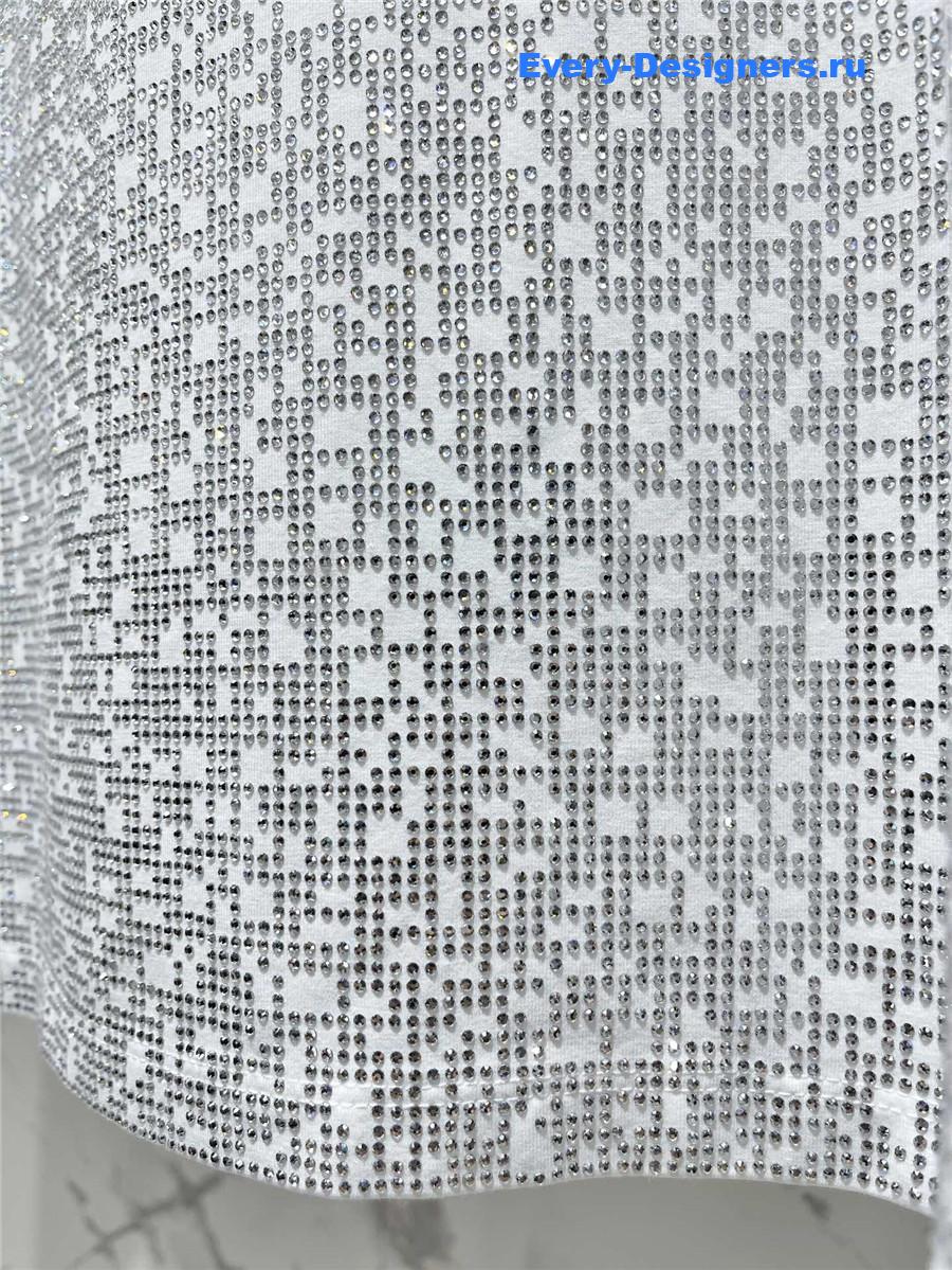 Miu Miu Sequin Crewneck Dress