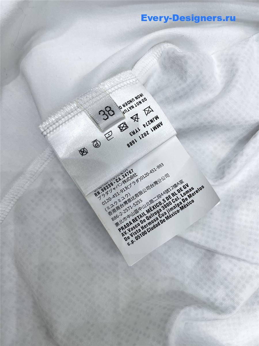 Miu Miu Sequin Crewneck Dress