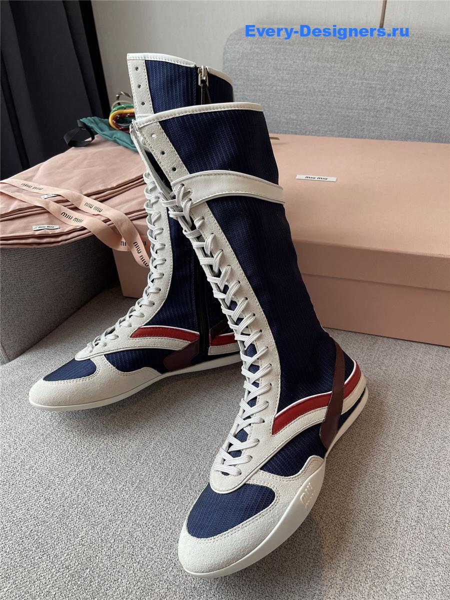 Miu Miu Gymnasium Boxeur Boots