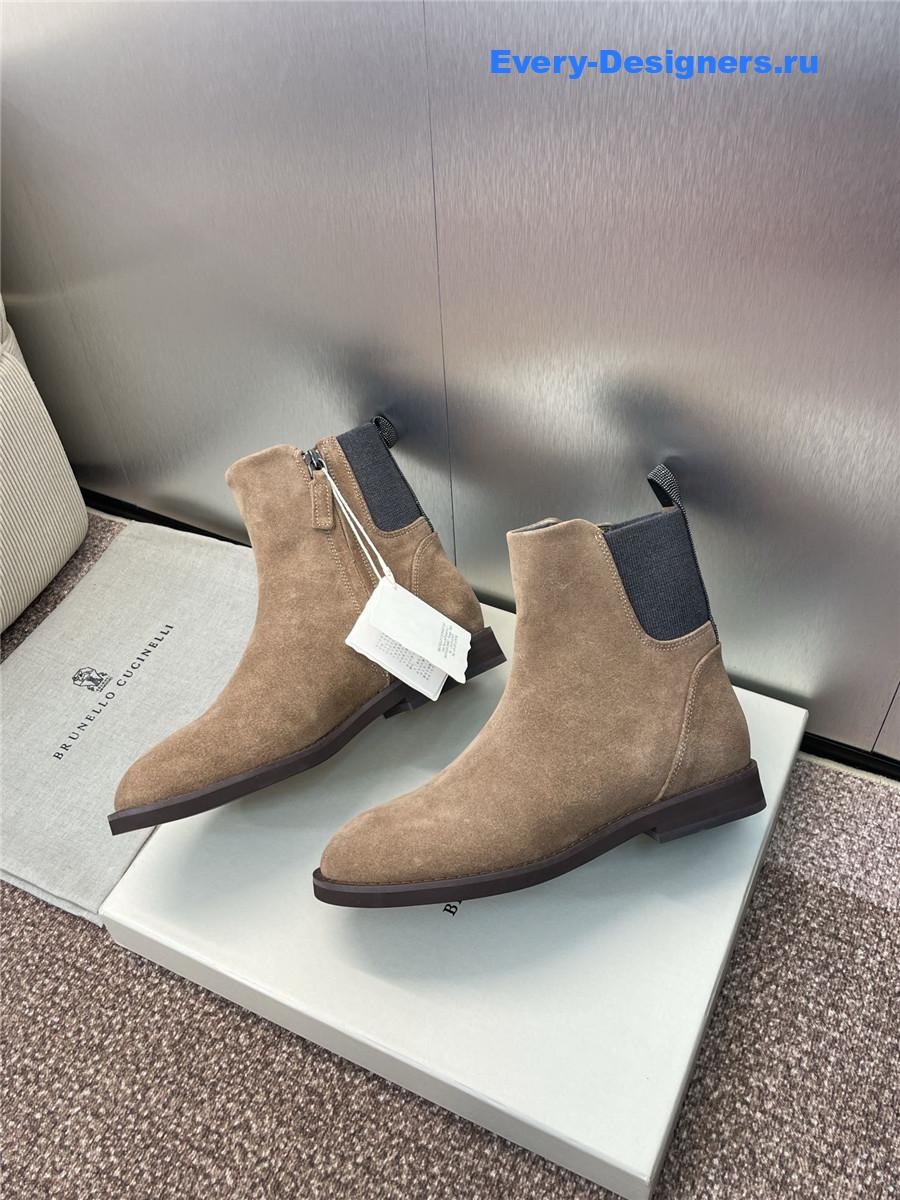 BC Brown Suede Monili Chelsea Boots