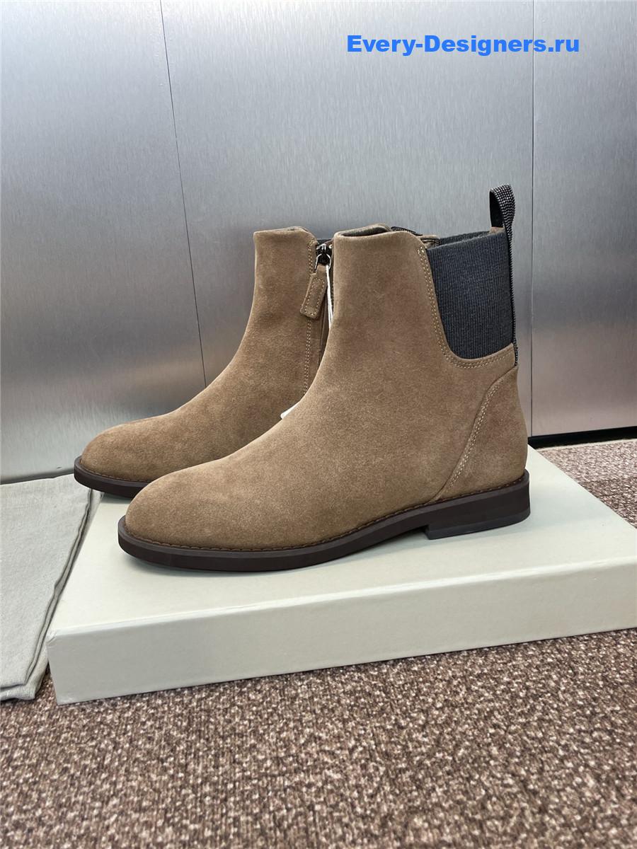 BC Brown Suede Monili Chelsea Boots