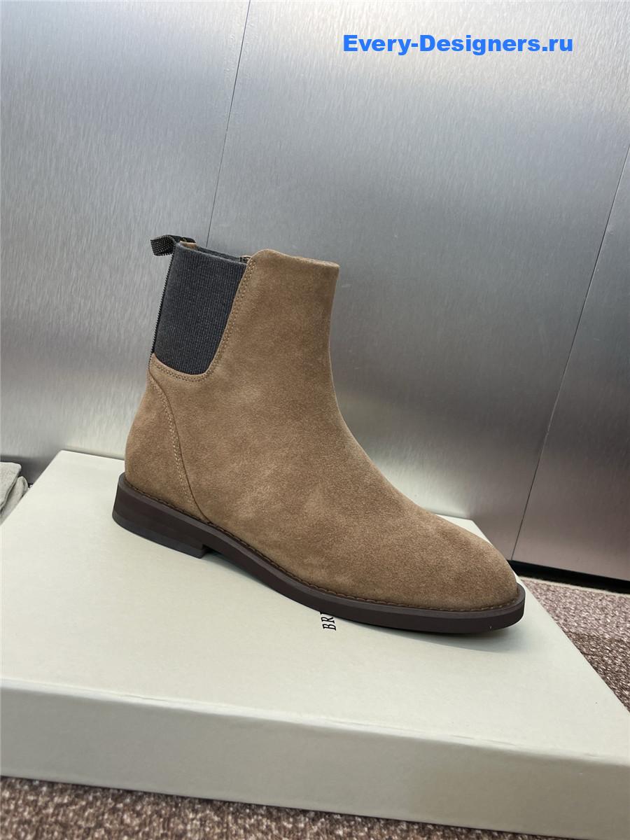 BC Brown Suede Monili Chelsea Boots