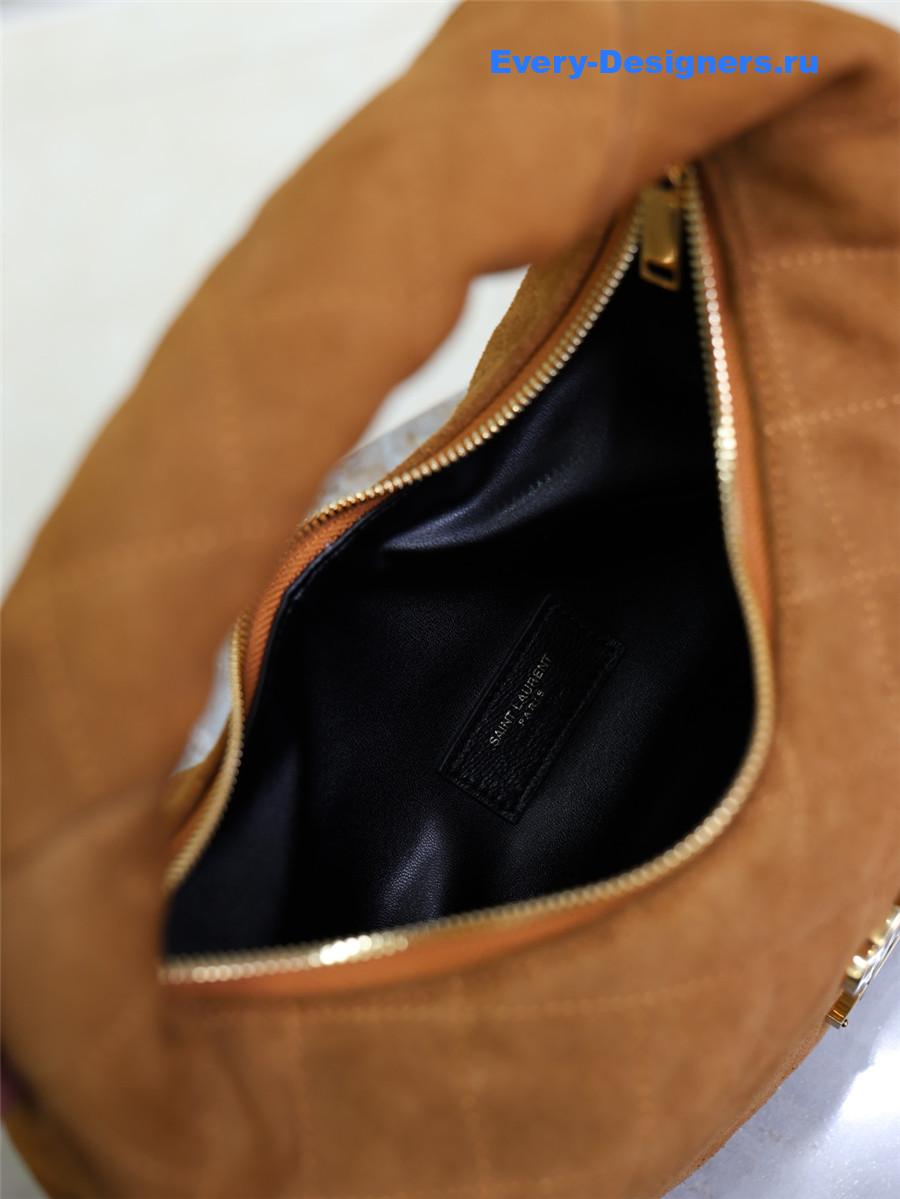 Sa1nt Lau*nt brown suede icare baby hobo