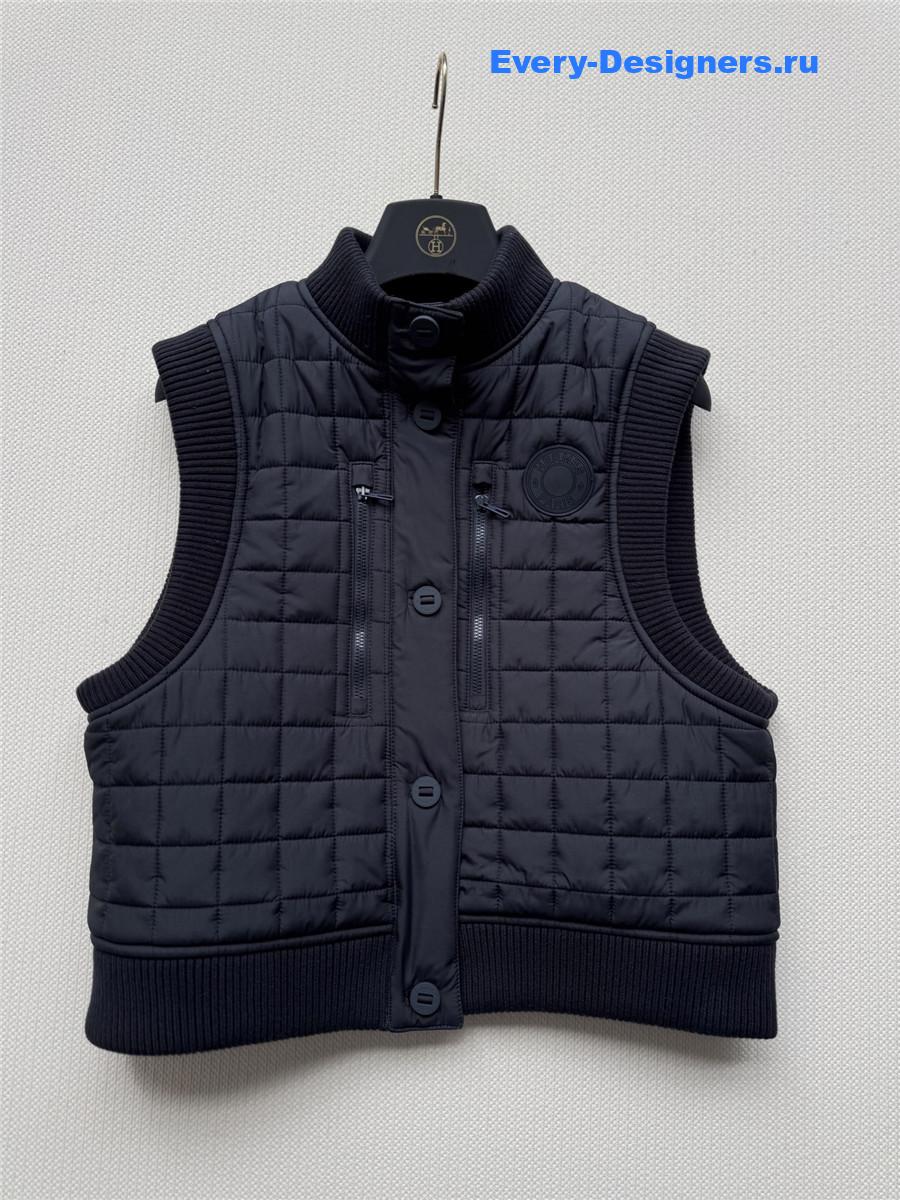 H**me5 black padded vest