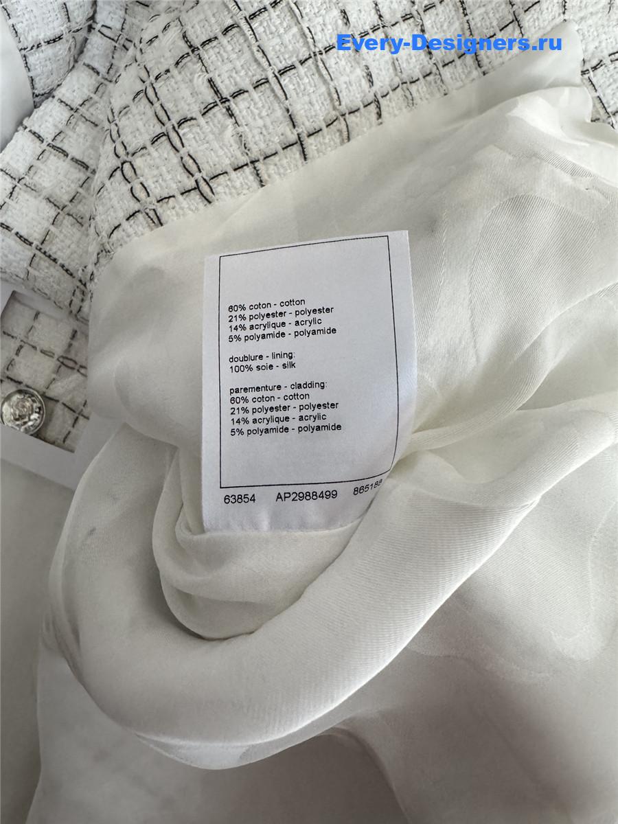 Ch**el ladies tweed jackets plaid coat