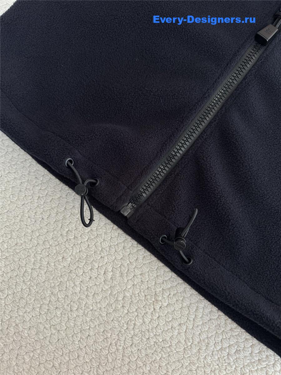 Miu Miu Black Cropped Vest