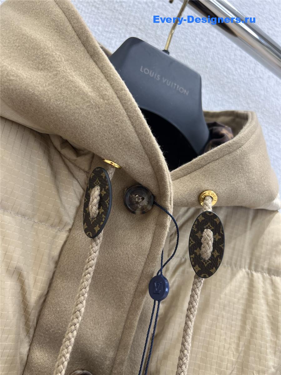 l0vis Vvtt0n hooded quilted ripstop jacket